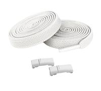 Lacci per scarpe senza nodo, lacci elastici senza nodo | Lacci con chiusura magnetica dei lacci delle scarpe,Corde magnetiche piatte ed elastiche sicure per scarpe da ginnastica, bianco, Se référer au