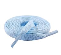 Lacci Piatti in Poliestere Colorfast per Scarpe Sportive e Scarpe da Ginnastica Lacci per Monostrato in Poliestere con Botto Alto da 47,2 "8 Mm (cielo blu)