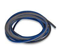 Lacci Scarpe in Cuoio Grigio e Blu Elettrico 120 cm, Stringhe per Stivali