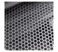 L'acciaio inossidabile alluminio perforato pannell 304 Stainless Steel Perforated Metal Sheet 6mm Mesh Multiple Sizes(6mm Mesh,50x50cm/19.6x19.6in)