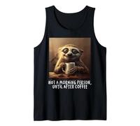 L'accidia ha Bisogno di caffè, Il brontolone mattutino, di Canotta, Uomo, Nero, XL