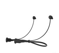 Laccio per sportivo in Silicone per Pixel Buds 2A e Pro 2 - Cinghia Anti-Smarrimento Ajustabile Impermeabile per Allenamento Intenso(BlackBlack)