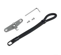 Laccio Sicurezza in Silicone e Metallo per DJI per mini 4 Pro | Silicone antiscivolo, metallo , sgancio , compatibile per rc2, design ergonomico(black)