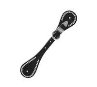 Lacciolini in cuoio modello Western Spots per speroni Pools