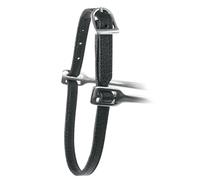 Lacci speroni in Cuoio Umbria Equitazione - Nero