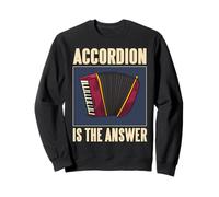 L'accordion È La Risposta Umorismo per Musica Felpa