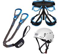 LACD - Set per arrampicata Via Ferrata Pro Evo 2.0, cinghia Start, Protector 2.0 (M)