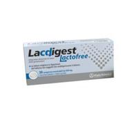 Lacdigest Lactofree 30 compresse digestive senza lattosio
