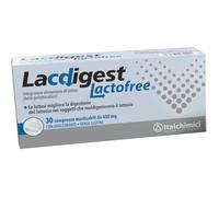 Italchimici Integratore alimentare di lattasi Lacdigest Lactofree 30 compresse masticabili
