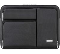 Lacdo 360° Protettiva 11 Pollici Borsa Custodia per 11.6 Pollici Samsung ASUS Acer Dell Lenovo HP Chromebook, Surface Pro 9 8 X 7 6, MacBook Air 11, HP Stream 11 Antiurto Impermeabile, Nero