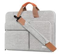 Lacdo 360° Protettiva 15.6 Pollici Borsa Portatile Custodia per IdeaPad 3 / Legion 5, HUAWEI MateBook D 15, Acer Aspire 3 5 7, HP Pavilion 15, Dell Inspiron 15, Asus ViovoBook 15 / TUF, Grigio