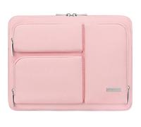 Lacdo 360° Protettiva Borsa Custodia per 13" New MacBook Air M5 A3449 2026, M4 A3240 2025/M3 A3113/M2 A2681/M1 A2337, 13" New MacBook Neo A18 Pro A3404 2026, 13" iPad Pro M5/iPad Air M4, Rosa