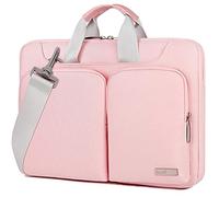 Lacdo 360° Protettiva Borsa Portatile Custodia per 15.6 Pollici HP Pavilion, 15.6 Pollici Lenovo IdeaPad 3 / Legion 5, 15.6 Pollici Acer Aspire 3 5 7, HUAWEI MateBook D 15, Asus ViovoBook 15, Rosa