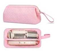 Lacdo Borsa per Strumenti per Capelli per Shark Flexstyle Custodia, Custodia da viaggio portatile Dy son Airwrap per Hair Dryer, Impermeabile Accessori Organizzatore Flat Curling Iron Essential, Rosa