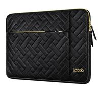 Lacdo Borsa Protettiva Custodia per 14" New MacBook Pro M5 Pro/Max A3426 A3427 2026, M5/M4/M3/M2/M1 Chips Pro Max A3434 A3112 A3401 A3185 A2918 2025-2021, 13.8" Surface Laptop 7th, Nero Elegante