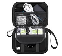 Lacdo Custodia per il trasporto della fotocamera per KODAK Printomatic Full-Color Instant Print Digital Camera, Stampante Fotografica Portatile Istantanea Borsa di Stoccaggio Rigida, Nero
