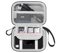 Lacdo Custodia per il trasporto della fotocamera per KODAK Printomatic Full-Color Instant Print Digital Camera, Stampante Fotografica Portatile Istantanea Borsa di Stoccaggio Rigida, Grigia