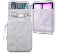 Lacdo Custodia Protettiva Borsa Tablet per 11" iPad A16 / 11" iPad Air M4 M3 M2 / 11" iPad Pro M5 M4 / 10.9" iPad Air /10.2" iPad, 11" Samsung Galaxy Tab A9+ Funda Protectora Rígida para Tableta, Gris