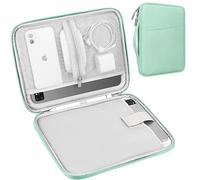 Lacdo Custodia Protettiva Borsa Tablet per 11" iPad A16, 11" iPad Pro M5 M4, 11" iPad Air M3 M2, 10.9" iPad, 11" iPad Pro, 10.2" ipad, 10.9" iPad Air 5 4, 10.5" iPad pro Magic Keyboard, Verde