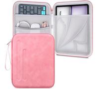 Lacdo Custodia Protettiva Borsa Tablet per 13" New iPad Air M4 M3 M2 2026-2024, 13" iPad PRO M5 M4 2025-2024, 12.9" iPad PRO 6 5 4 3 2022-2018, Funda Protectora Rígida para Tableta, Rosa