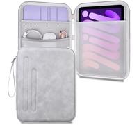 Lacdo Tablet Custodia Protettiva Borsa Compatibile con iPad Mini 7 (A17 Pro), iPad mini 6 5 4 3 2, Samsung Galaxy Tab A7 Lite/Tab A9 8.7", Huawei MatePad T8, Funda Protectora Rígida para Tableta, Gris