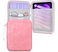 Lacdo Tablet Custodia Protettiva Borsa Compatibile con iPad Mini 7 (A17 Pro), iPad mini 6 5 4 3 2, Samsung Galaxy Tab A7 Lite/Tab A9 8.7", Huawei MatePad T8, Funda Protectora Rígida para Tableta, Rosa