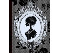 Lace & Bones: A Gothic Notebook with A Vintage Skeleton Lady