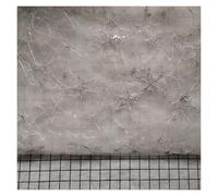 Lace Fabric Multi-color Sequin Embroidery Star Gauze Sewing Dress Stage Background Cloth(White,2 yard X 130cm)