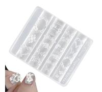 Lace Nail Molds Floral Butterfly Manicure Such Ease Of Use Transforms Tools