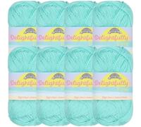 Lace peso filati di Tencel - Delightfully fine - 60% Bamboo 40% Tencel filato - 4 o 8 matasse - 30 opzioni di colore 10 Skeins Col 30 Aqua