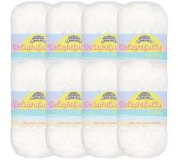 Lace peso filati di Tencel - Delightfully fine - 60% Bamboo 40% Tencel filato - 4 o 8 matasse - 30 opzioni di colore 10 Skeins Col 12 Frost White