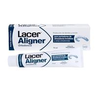 LACER AliGNER - Dentifricio per Ortodonzia Invisibile e Brackets, 75 ml, Anticaries e Antiplacca, Remineralizzante con Fluoro, protegge lo smalto e le gengive, aroma menta e uso quotidiano
