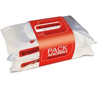 Lacer Ansollite Salviette Umidificate per Zona Di Emorroidi Con Aloe Vera, 2 X 5