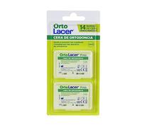 Lacer ortolacer cera ortodonzia confezione 2 x 7 barre