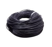 Laces for Crafts - Spool 29 ft | Soft Supple Leather Cord for DIY Bracelets and Pendants, Consistent Thickness for Jewelry Making, Adjustable Length, Dark Brown; Perfect For Necklaces
