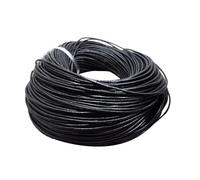 Laces for Crafts - Spool 29 ft | Soft Supple Leather Cord for DIY Bracelets and Pendants, Consistent Thickness for Jewelry Making, Adjustable Length, Dark Brown; Perfect For Necklaces
