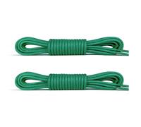Laceter 2 Paia Lacci Rotondi Cerati 2,4mm per Scarpe Eleganti - Per Scarpe Classiche, Oxford, Derby, Mocassini - Eleganti e Resistenti - Fabbricato in Europa - Verde, 60 cm