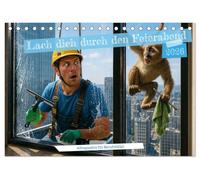 Lach dich durch den Feierabend - Alltagssatire für Berufstätige (Tischkalender 2026 DIN A5 quer), CALVENDO Monatskalender: Ein humorvoller Kalender, ... Monat für Monat ein Lächeln schenkt.