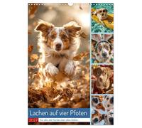 Lachen auf vier Pfoten (Wandkalender 2027 DIN A3 hoch), CALVENDO Monatskalender