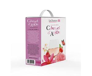 LaCheteau - Vino Rosato, Cabernet d'Anjou, Valle della Loira, Francia, Bag in Box BIB (1 x 3L)