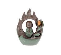 Lachineuse Bonze Meditant - Fontana per incenso
