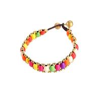 lachineuse - Bracciale tibetano - fantasia multicolore 19