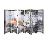 lachineuse - Divisorio in Miniatura Asiatica - Pino e Gru - Simboli Giapponesi per la longevità - Dimensioni 24x47 cm - Decorazione Giapponese in Miniatura - Idea Regalo Giappone, Asia