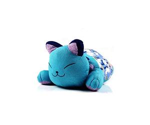 lachineuse Gatto Kawai Giapponese Blu