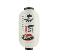 Lachineuse - Lampada giapponese in stile sushi - Lampada a sospensione in tessuto - 45 x 25 cm - Pieghevole da appendere - Lampada decorativa - Multicolore - Regalo Giappone asiatico asiatico