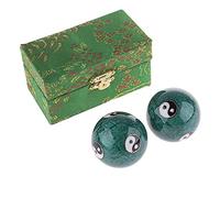 lachineuse Palle Cinesi della Salute, Verde, 5x10x5 cm
