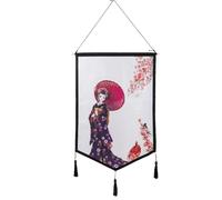lachineuse - Pannello murale Risveglio della primavera - Decorazione giapponese da appendere - 46 x 67 cm - Quadro da parete - Multicolore - Idea regalo Giappone Asia