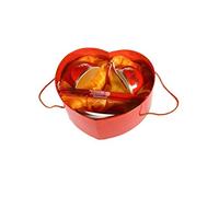 lachineuse - Set di riso imperiale - Per 2 persone - Porcellana - Con ciotole, piatti, cucchiai e bacchette - Tradizionale cinese rosso - Ciotole per zuppa - Regalo di porcellana asiatica
