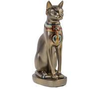 Lachineuse - Statua Gatto Egiziano Bastet 30 cm - Grande Statua Gatto - Dea d'Egitto - Statuetta Decorazione Egiziana - Statuetta Oggetto Egiziano - Busto Egiziano - Idea Regalo Originale Deco