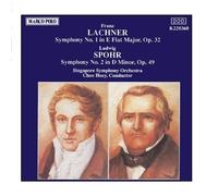 LACHNER: Symphony No. 1 / SPOHR: Symphony No. 2 by Hoey Choo